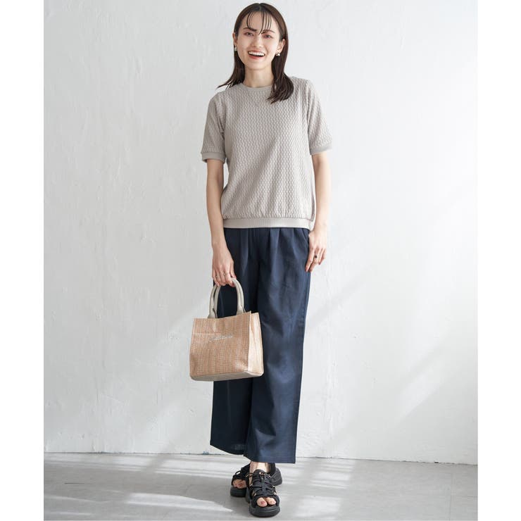 幾何学ジャガードプルオーバー | ikka  | 詳細画像19 