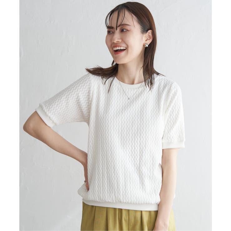 幾何学ジャガードプルオーバー | ikka  | 詳細画像22 