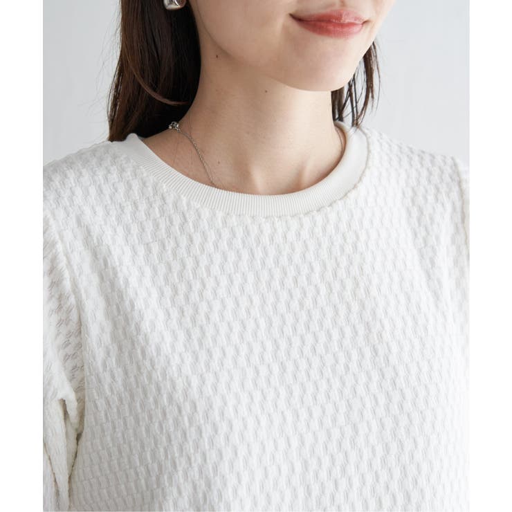 幾何学ジャガードプルオーバー | ikka  | 詳細画像23 