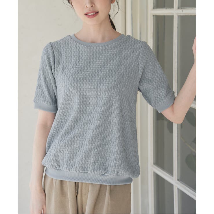 幾何学ジャガードプルオーバー | ikka  | 詳細画像3 