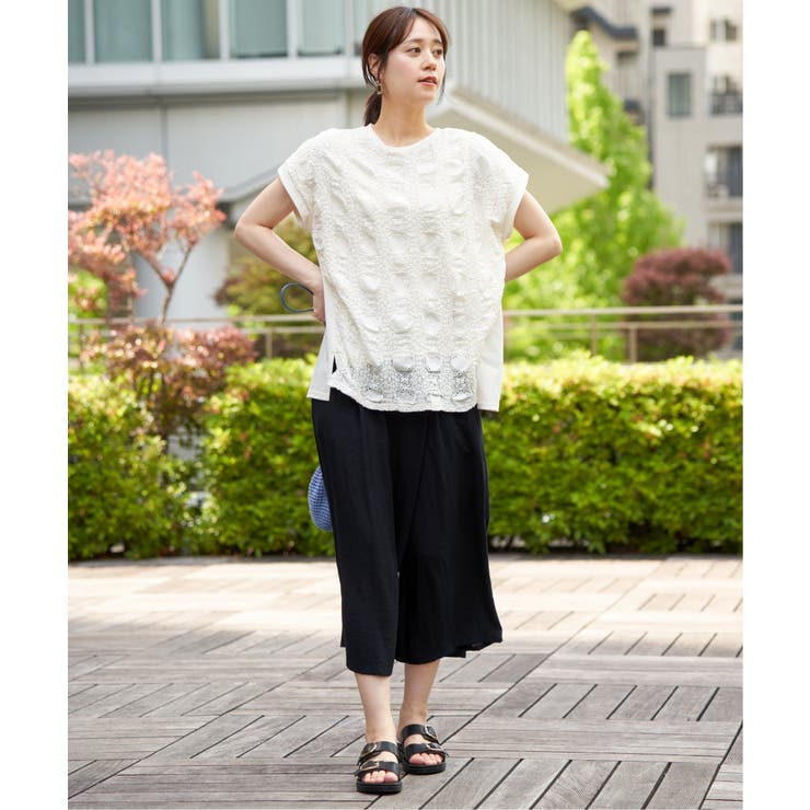 【お得だ値】レースジャガード切り替えプルオーバー | ikka  | 詳細画像10 