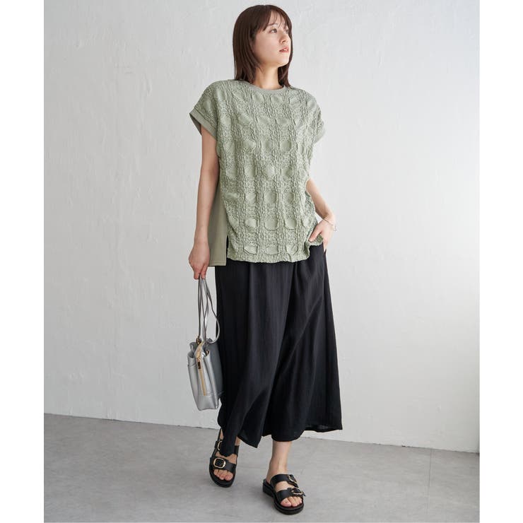 【お得だ値】レースジャガード切り替えプルオーバー | ikka  | 詳細画像16 