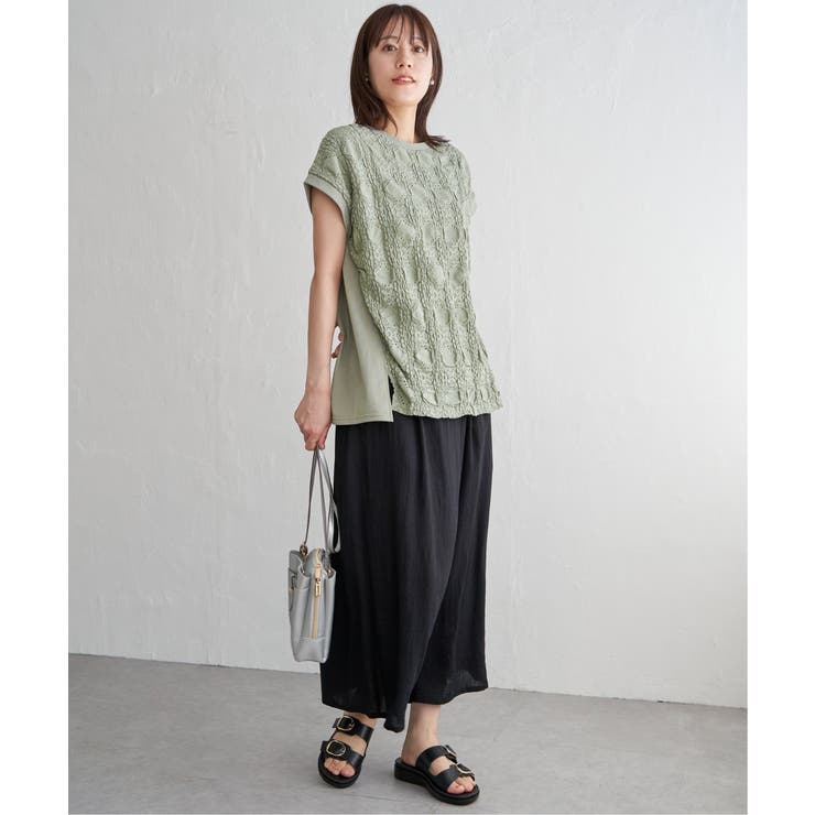 【お得だ値】レースジャガード切り替えプルオーバー | ikka  | 詳細画像17 