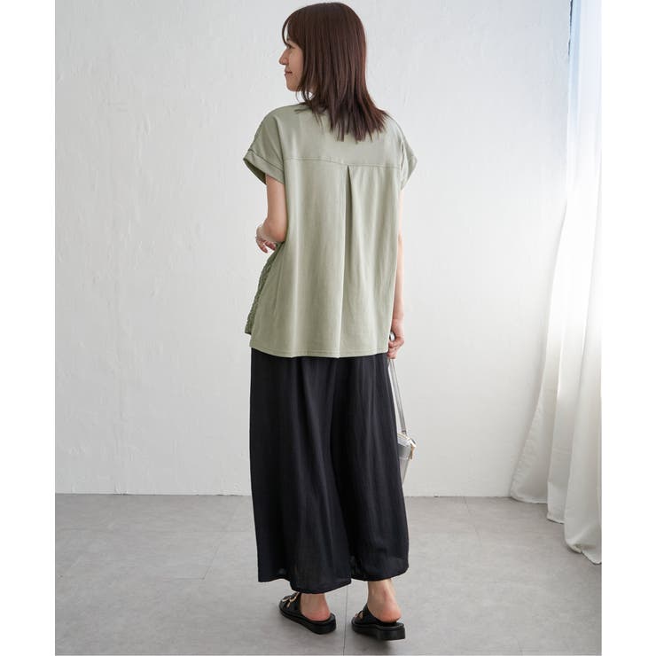 【お得だ値】レースジャガード切り替えプルオーバー | ikka  | 詳細画像18 