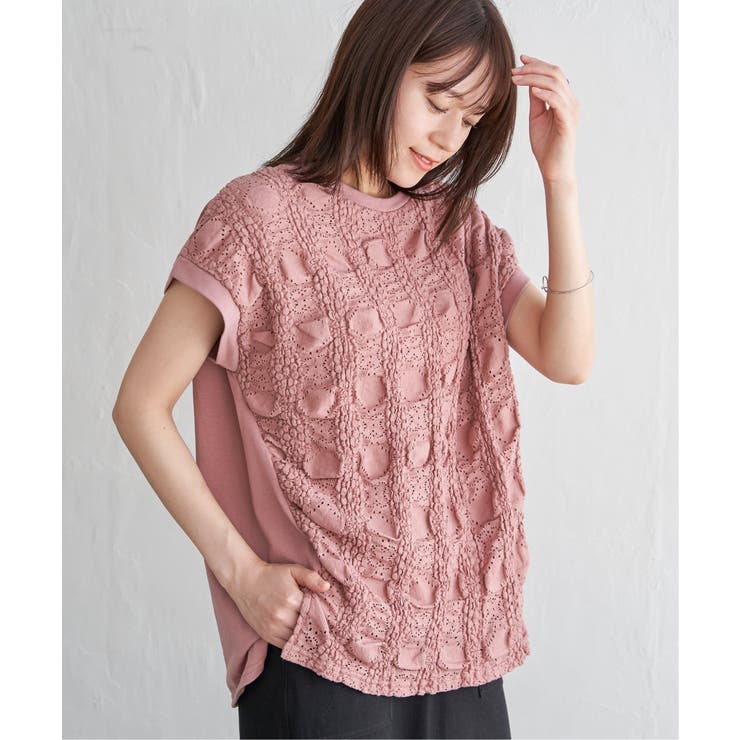 【お得だ値】レースジャガード切り替えプルオーバー | ikka  | 詳細画像22 