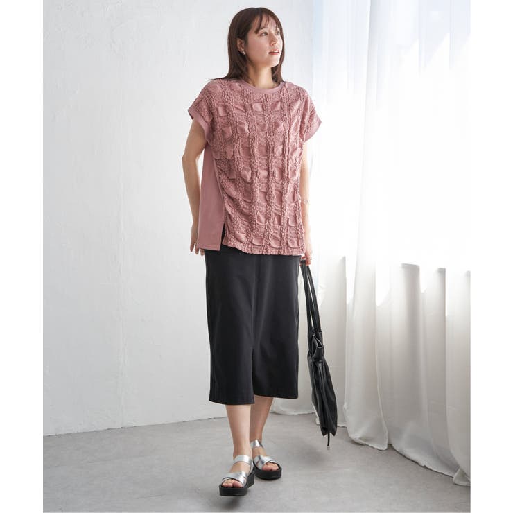 【お得だ値】レースジャガード切り替えプルオーバー | ikka  | 詳細画像24 