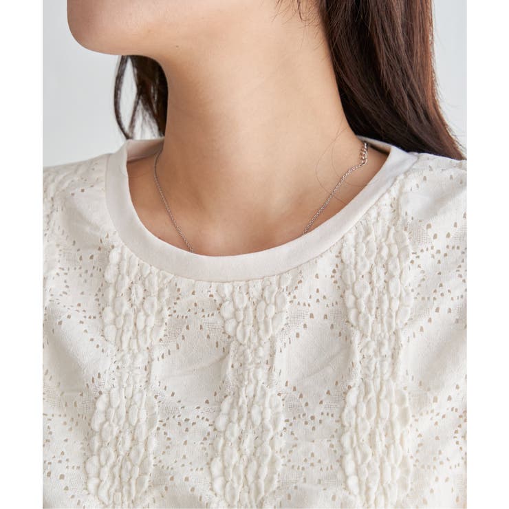 【お得だ値】レースジャガード切り替えプルオーバー | ikka  | 詳細画像28 