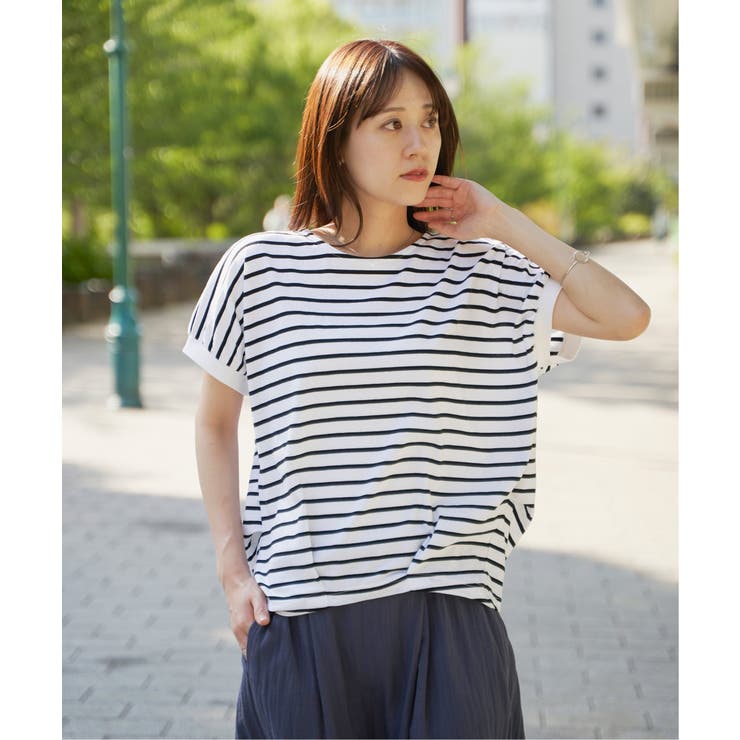 【お得だ値】冷感ドルマンタックプルオーバー【接触冷感／親子コーデ】 | ikka  | 詳細画像10 