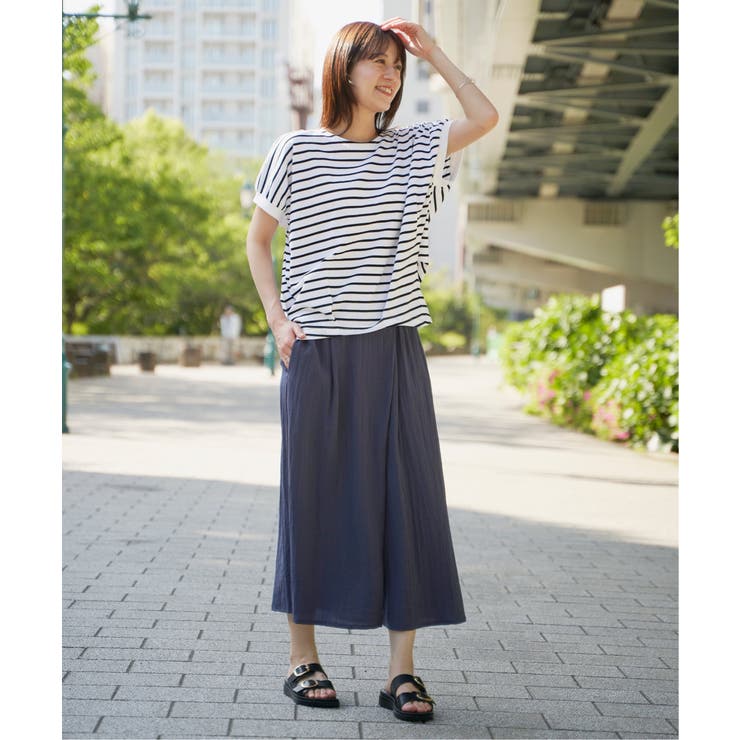 【お得だ値】冷感ドルマンタックプルオーバー【接触冷感／親子コーデ】 | ikka  | 詳細画像11 