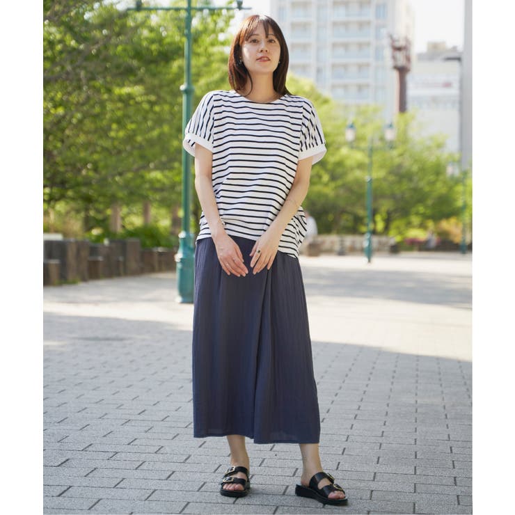 【お得だ値】冷感ドルマンタックプルオーバー【接触冷感／親子コーデ】 | ikka  | 詳細画像12 