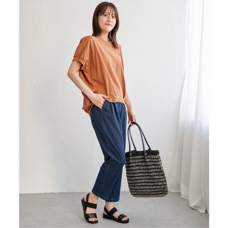 【お得だ値】冷感ドルマンタックプルオーバー【接触冷感／親子コーデ】 | ikka  | 詳細画像17 