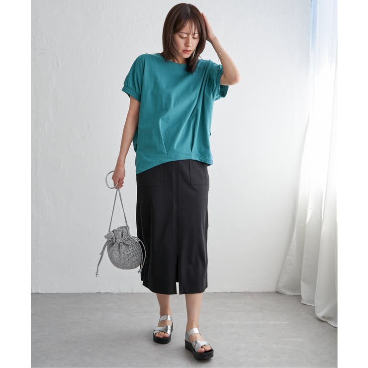 【お得だ値】冷感ドルマンタックプルオーバー【接触冷感／親子コーデ】 | ikka  | 詳細画像20 