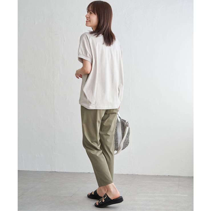 【お得だ値】冷感ドルマンタックプルオーバー【接触冷感／親子コーデ】 | ikka  | 詳細画像25 