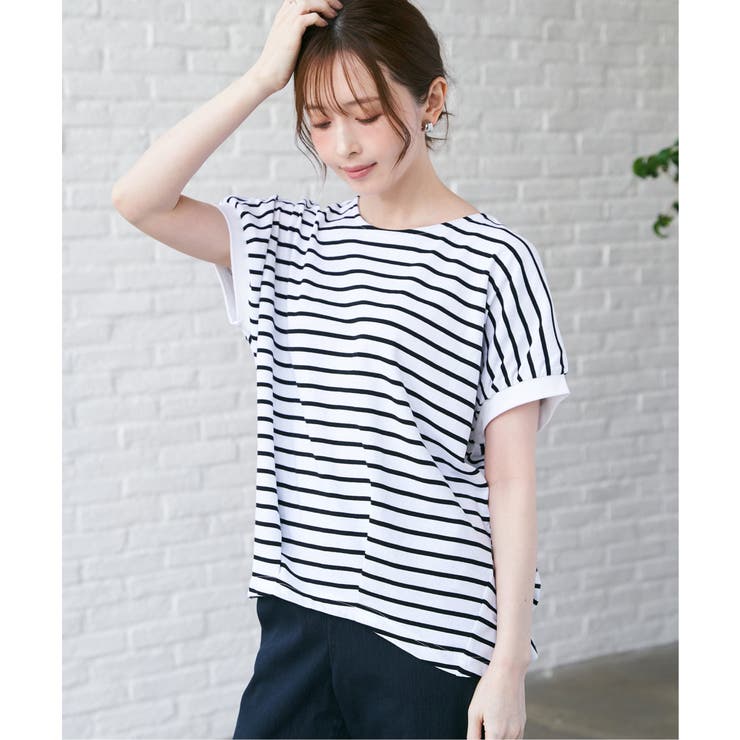 【お得だ値】冷感ドルマンタックプルオーバー【接触冷感／親子コーデ】 | ikka  | 詳細画像3 