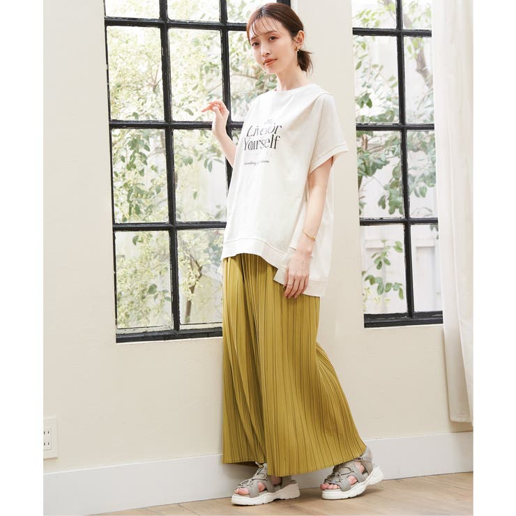 【親子コーデ】ロゴフォトプリントチュニックＴ | ikka  | 詳細画像6 