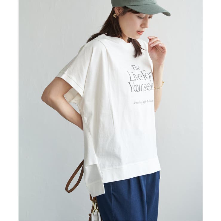 【親子コーデ】ロゴフォトプリントチュニックＴ | ikka  | 詳細画像8 