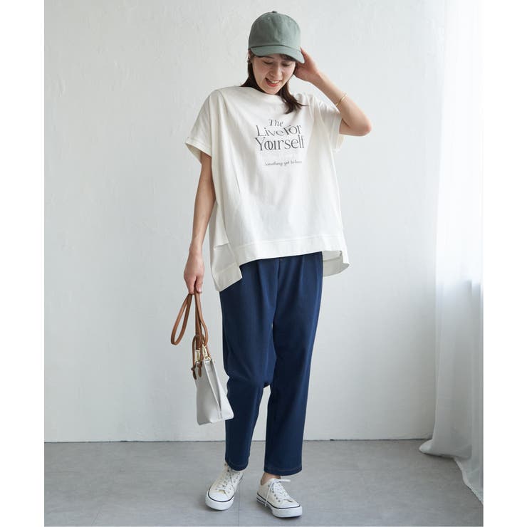 【親子コーデ】ロゴフォトプリントチュニックＴ | ikka  | 詳細画像10 