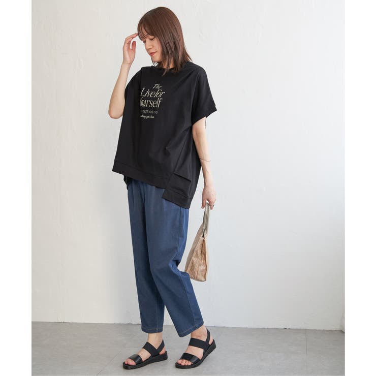 【親子コーデ】ロゴフォトプリントチュニックＴ | ikka  | 詳細画像12 