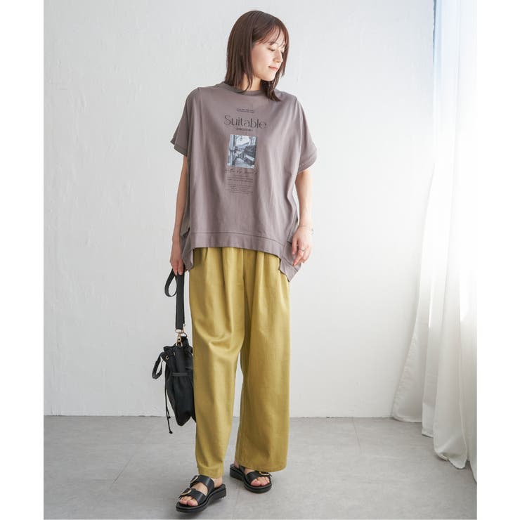 【親子コーデ】ロゴフォトプリントチュニックＴ | ikka  | 詳細画像18 