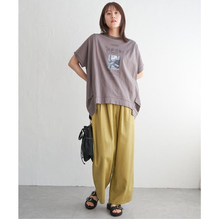 【親子コーデ】ロゴフォトプリントチュニックＴ | ikka  | 詳細画像19 