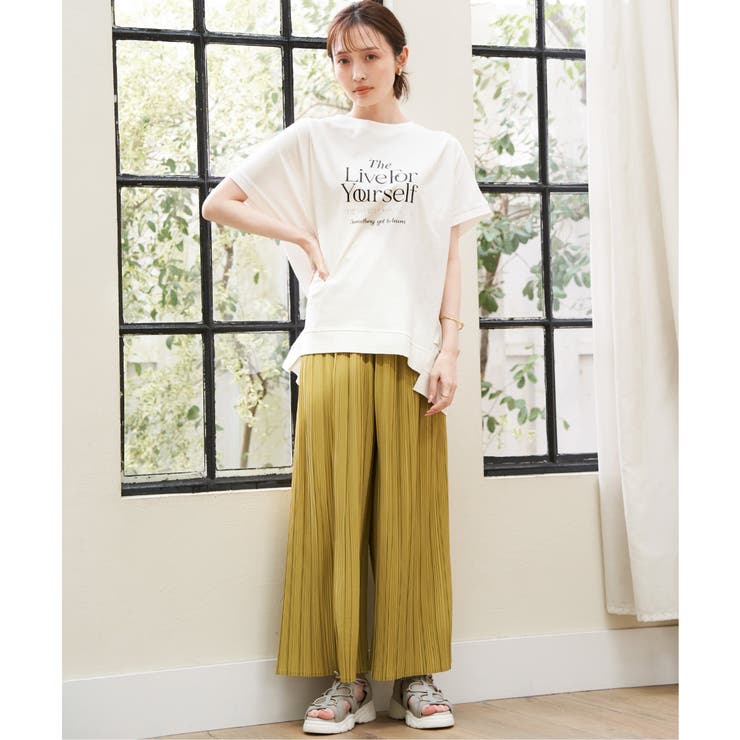 【親子コーデ】ロゴフォトプリントチュニックＴ | ikka  | 詳細画像4 