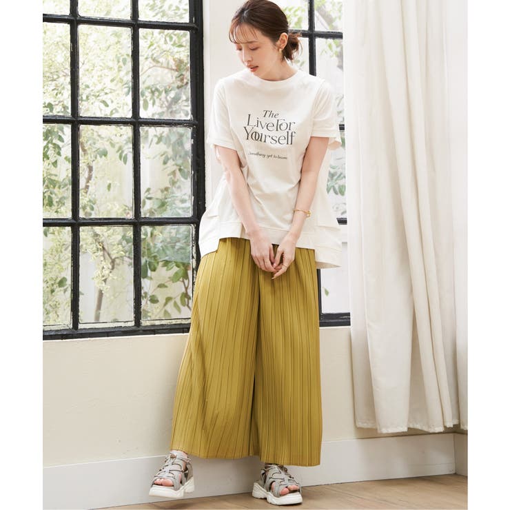 【親子コーデ】ロゴフォトプリントチュニックＴ | ikka  | 詳細画像5 