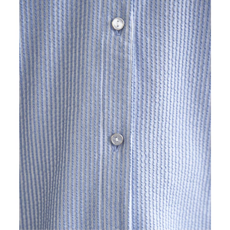 シアサッカー2WAY袖タックプルオーバー | ikka  | 詳細画像36 