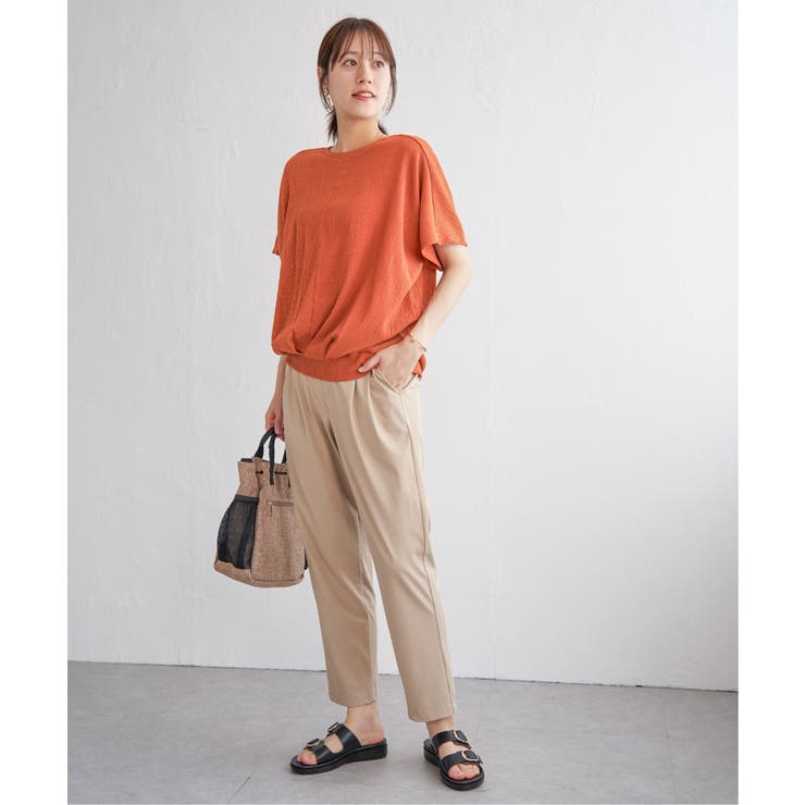 【お得だ値】ジャガードドルマン裾タックプルオーバー | ikka  | 詳細画像16 