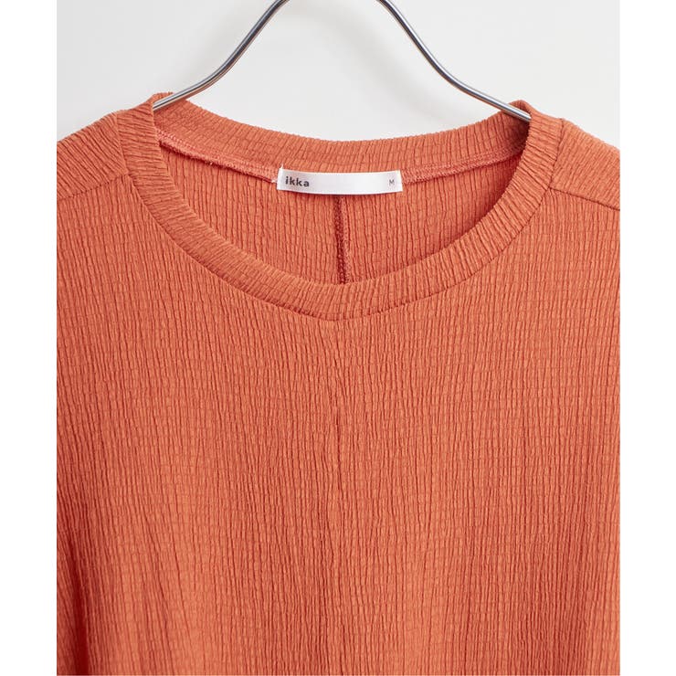 【お得だ値】ジャガードドルマン裾タックプルオーバー | ikka  | 詳細画像23 