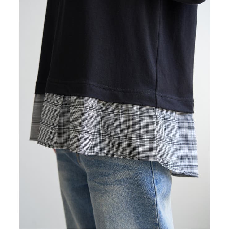 【接触冷感】冷感裾レイヤードプルオーバー  | ikka  | 詳細画像20 