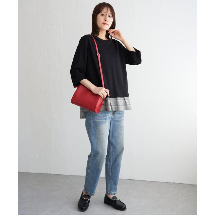 【接触冷感】冷感裾レイヤードプルオーバー  | ikka  | 詳細画像4 