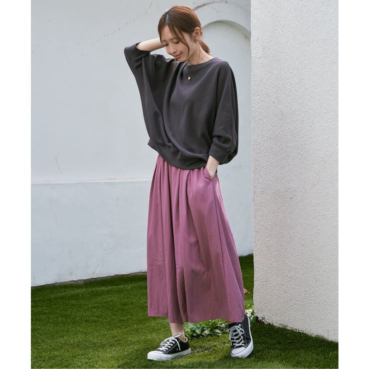 タックフライスドルマンプルオーバー | ikka  | 詳細画像6 