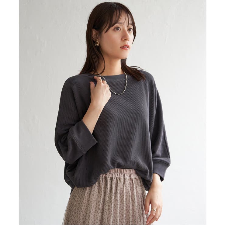 タックフライスドルマンプルオーバー | ikka  | 詳細画像7 