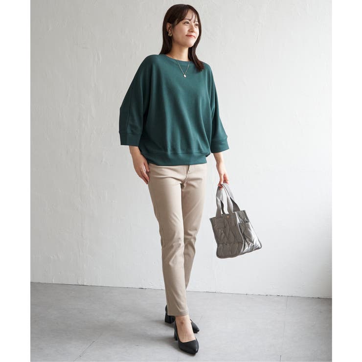 タックフライスドルマンプルオーバー | ikka  | 詳細画像13 