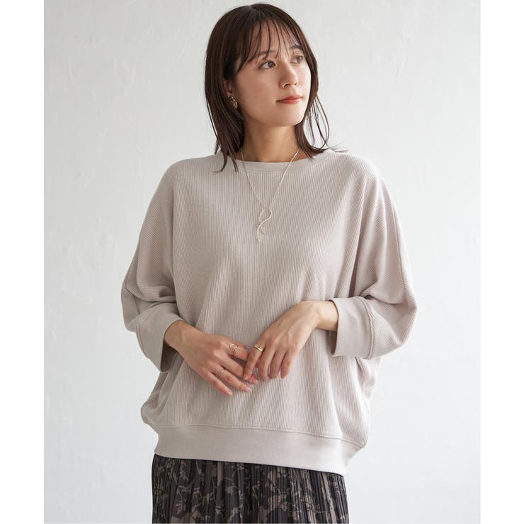 タックフライスドルマンプルオーバー | ikka  | 詳細画像14 