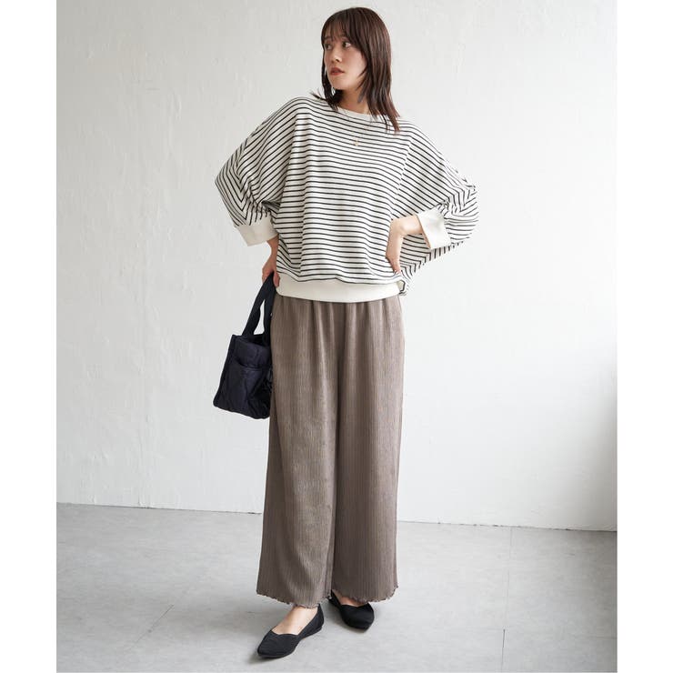 タックフライスドルマンプルオーバー | ikka  | 詳細画像18 