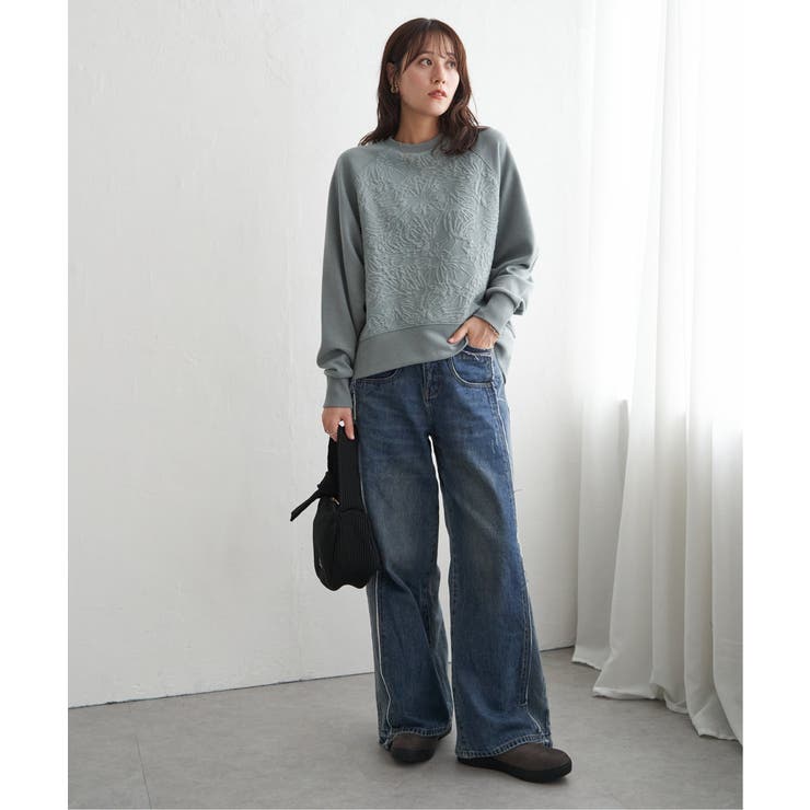 アートジャガードラグランプルオーバー | ikka  | 詳細画像9 