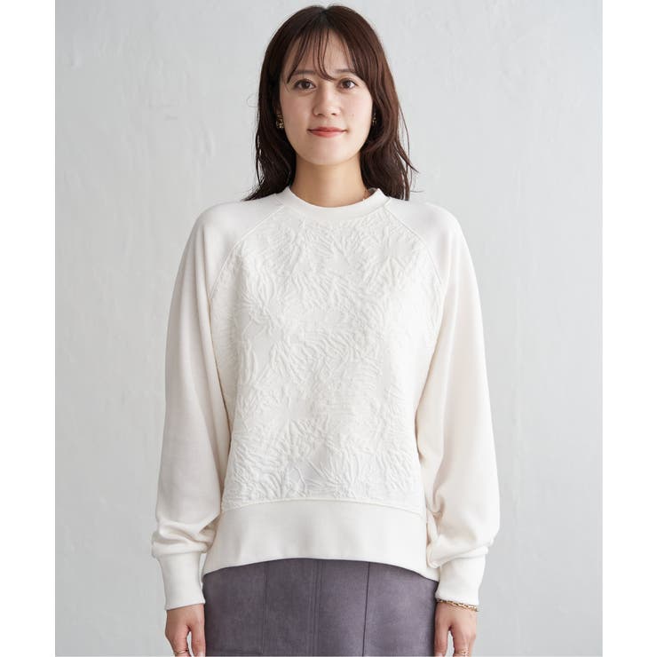 アートジャガードラグランプルオーバー | ikka  | 詳細画像13 