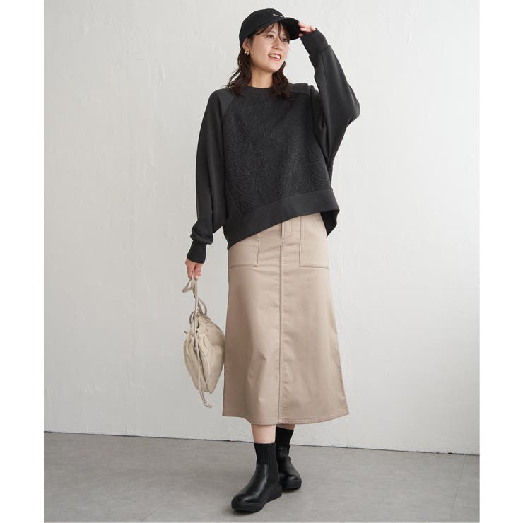 アートジャガードラグランプルオーバー | ikka  | 詳細画像6 