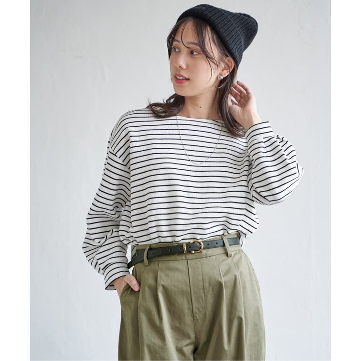 リップル裾タック長袖プルオーバー | ikka  | 詳細画像14 