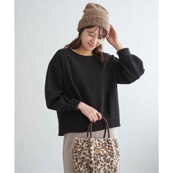 リップル裾タック長袖プルオーバー | ikka  | 詳細画像22 