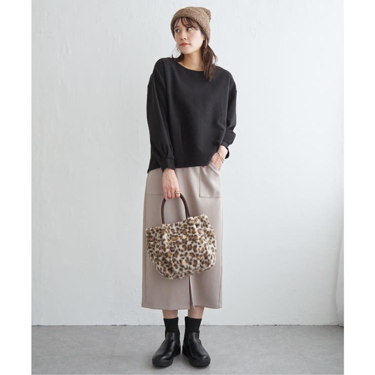 リップル裾タック長袖プルオーバー | ikka  | 詳細画像23 