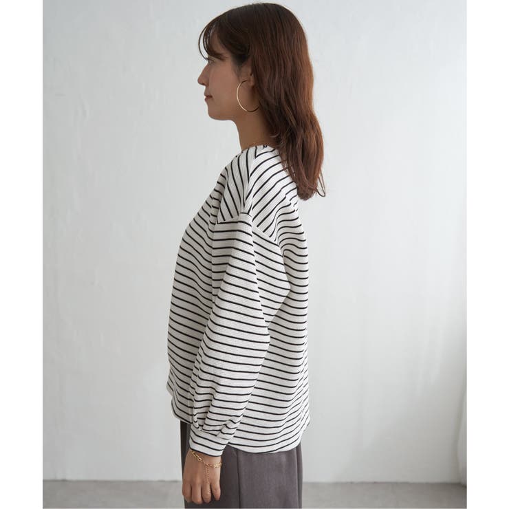 リップル裾タック長袖プルオーバー | ikka  | 詳細画像29 