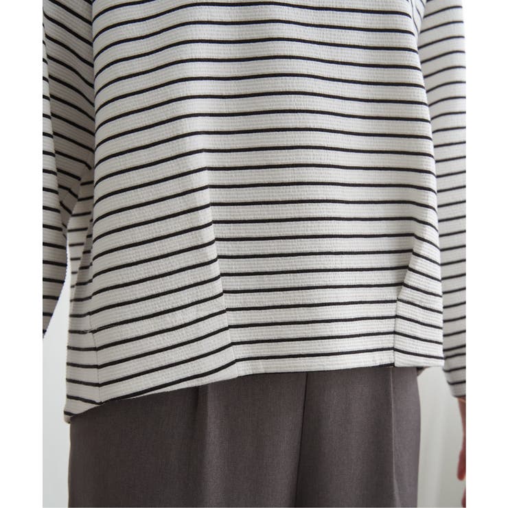 リップル裾タック長袖プルオーバー | ikka  | 詳細画像34 