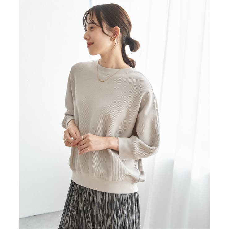 タックフライスドルマンプルオーバー | ikka  | 詳細画像7 