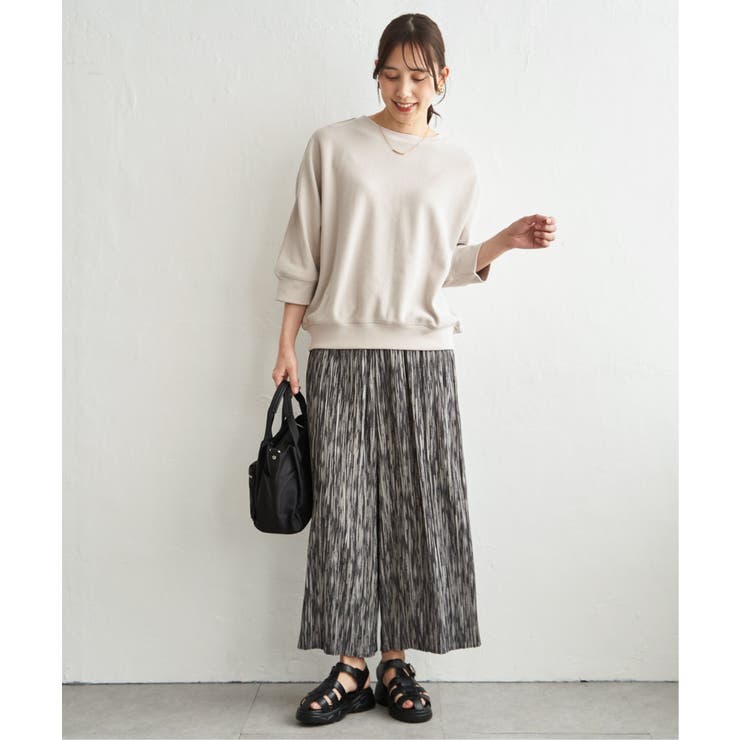 タックフライスドルマンプルオーバー | ikka  | 詳細画像11 