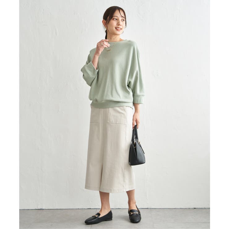 タックフライスドルマンプルオーバー | ikka  | 詳細画像16 