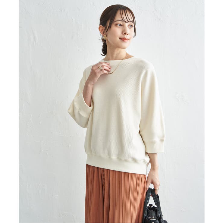 タックフライスドルマンプルオーバー | ikka  | 詳細画像22 