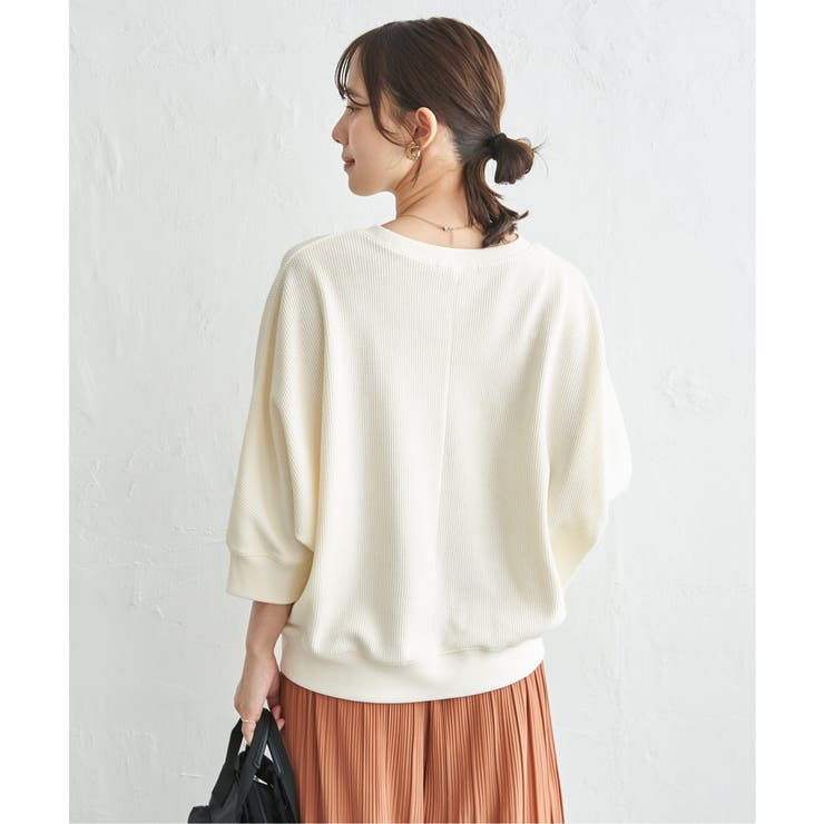 タックフライスドルマンプルオーバー | ikka  | 詳細画像23 