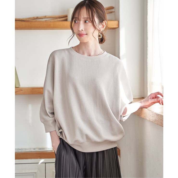 タックフライスドルマンプルオーバー | ikka  | 詳細画像2 